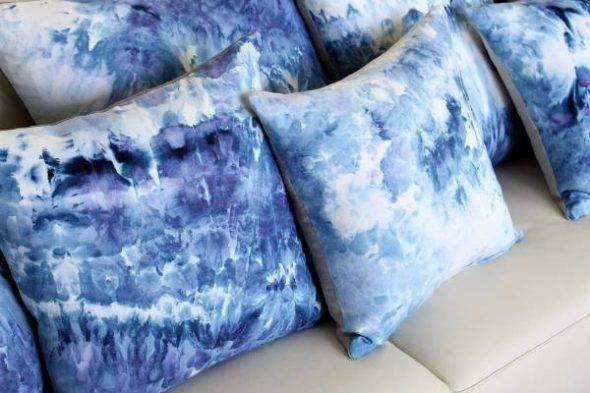 Coussins de peinture