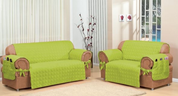 Un exemple de décoration avec des couvertures