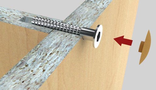 la vis autotaraudeuse est un produit métallique de fixation fiable et solide