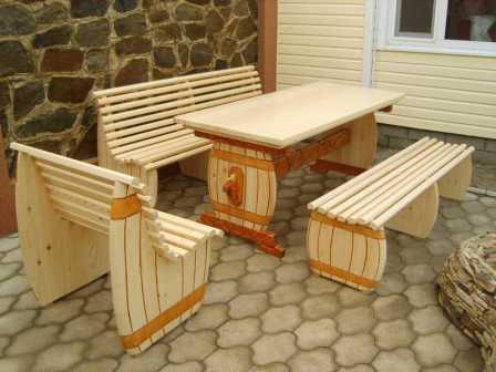 faire des meubles de jardin faire le pique-nique