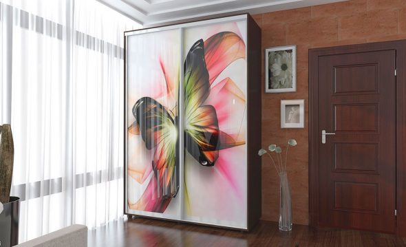 garde-robe papillon