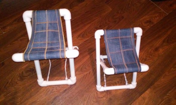 Chaise haute pliante faites-le vous-même