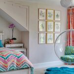 Dormitorio para adolescente en el ático.
