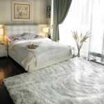 Chambre à coucher orchidée avec un lit moelleux