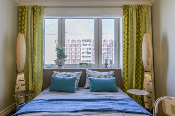 Chambre standard dans un petit appartement de ville