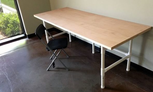 Table en pvc