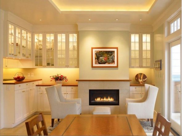 LED dans la cuisine