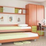 Lits escamotables pour deux enfants