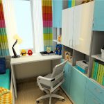 Chambre d'enfants lumineuse