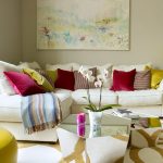 Accent lumineux à l'intérieur - coussins