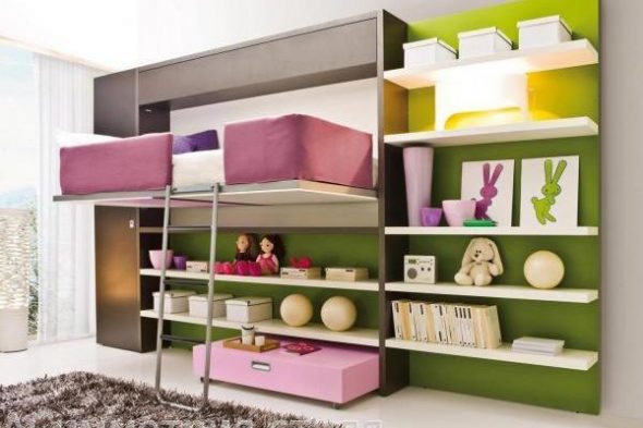 Lit pliant pour adolescente