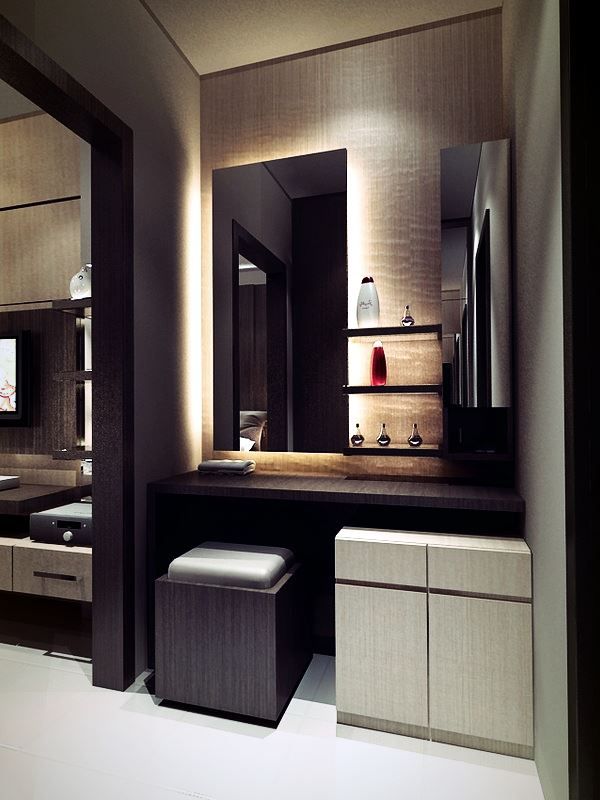 vanité dans la salle de bain