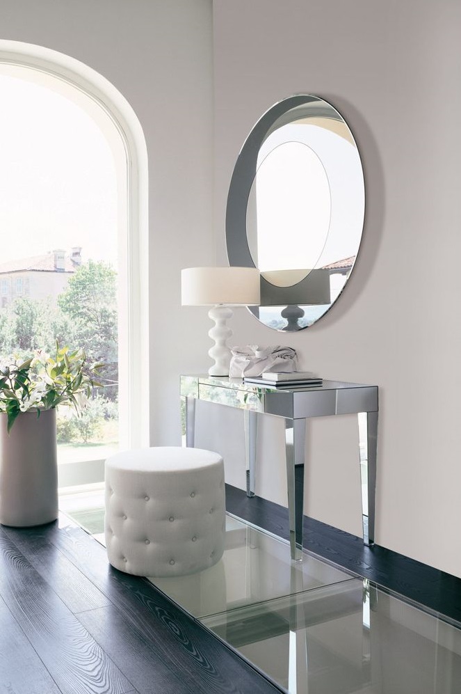 table miroir moderne
