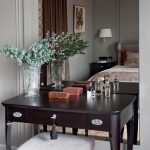table de toilette de maquillage