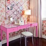coiffeuse rose