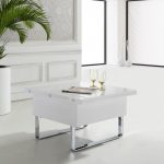 transformateur de table blanc