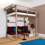 Grand et haut lit mezzanine