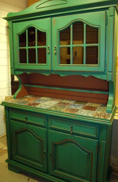 Buffet Malachite Box
