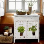 Buffet écologique avec des légumes verts