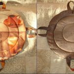 couverture sur le tabouret photo