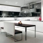 Noir et blanc pour la cuisine moderne