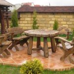 Meubles en bois pour le pays, fabriqués à la main