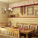 Coin repas en bois