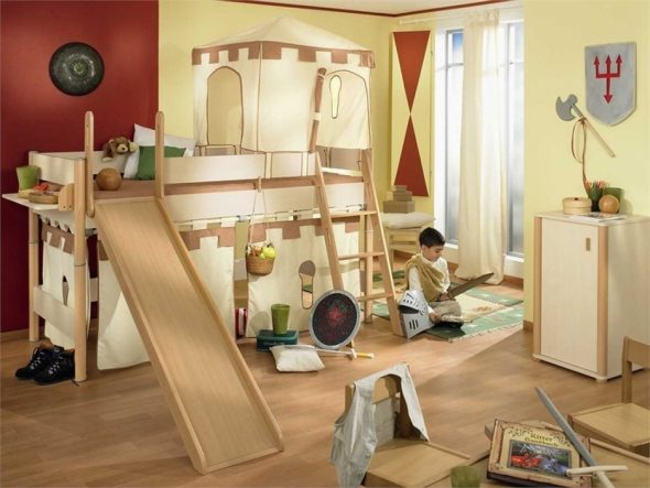 Kinderkamer ridder