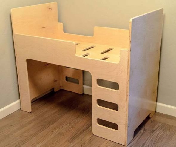 Meubles pour enfants en contreplaqué