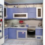 Design de cozinha com aparelhos integrados