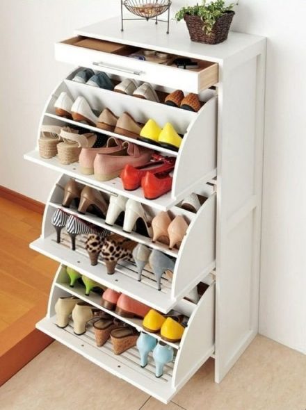 Idée de stockage de chaussures