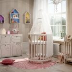 Intérieur chambre de bébé pour un nouveau-né