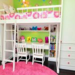 Intérieur d'une belle chambre pour une fille