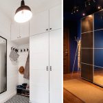 L'intérieur d'un petit couloir dans un style moderne.