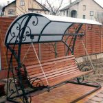 banc à bascule en profilé