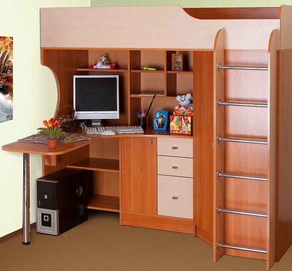 Lit mezzanine compact