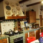 Belle et originale cuisine en bois