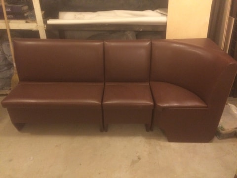 Beau coin marron de tailles personnalisées