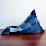 Fauteuil de vieux jeans faites le vous même