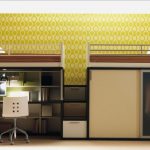 Lit mezzanine pour les jeunes