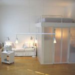 Lit mezzanine pour adultes au 2ème étage dans la chambre