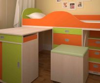 Lit grenier enfant