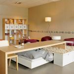 Bed-podium pour un adolescent