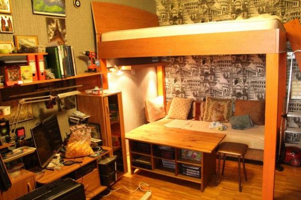 Lit avec matelas