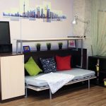 Table de lit pour la chambre d'un adolescent adulte