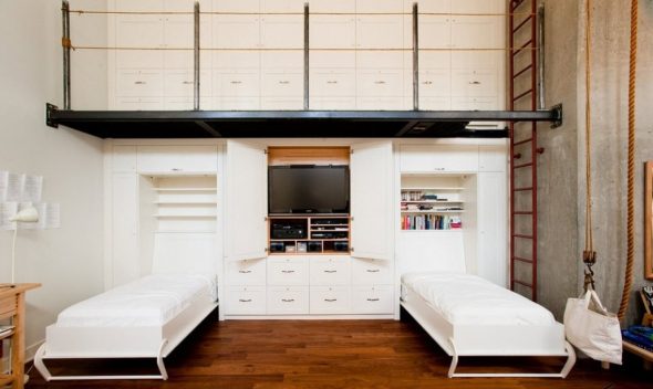 Armoires de lit pour les adolescents
