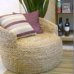 Chaise en osier ronde faites-le vous-même