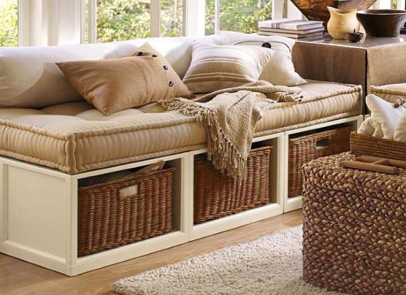 Daybed dans la cuisine