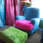 Chaise Terry et pouf faites-le vous-même