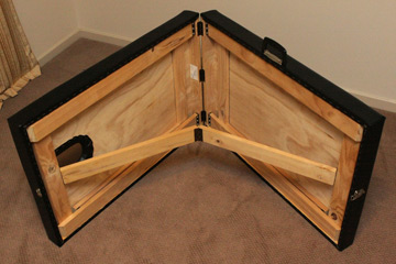 Table de massage noire
